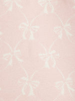 Bow Chenille Baby Blanket
