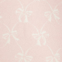 Bow Chenille Baby Blanket