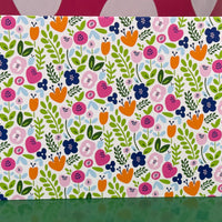 Bright Floral Boutique Folded Notes