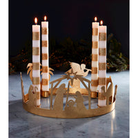 Gold Advent Wreath