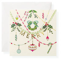 Christmas Holiday Gift Enclosure Box
