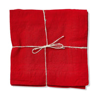 Red Threads Everyday Slub Napkin Set
