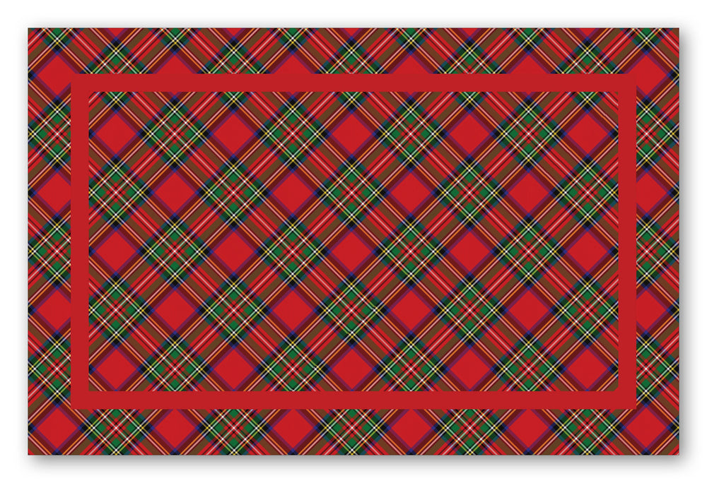 Royal Stewart Tartan Paper Placemats
