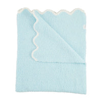Scallop Chenille Baby Blanket
