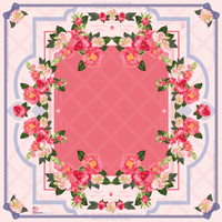 Camellia Mahjong Mat

