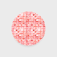 Watercolor Love Round Insert
