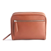 Toiletry Bag in Genuine Leather
