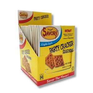Savory Seasoning  Light Salt Party Crackers
