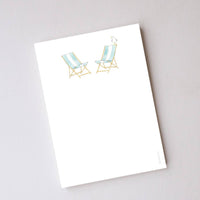 Beach Chairs Notepad
