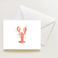 Lobster Boxed Note Cards
