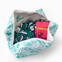 Amazon Green Tile Storage Bag x Catherine Cartie Collab