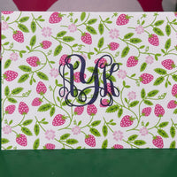 Strawberry Folded Notes