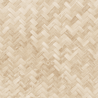 Rattan Basketweave Round Insert
