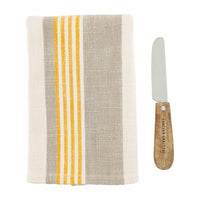 Rustic Fall Kitchen Towels and Spreader Set
