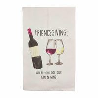 Wine Friendsgiving Hand Towel