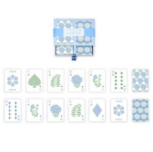 Hydrangea Double Deck Playing Cards