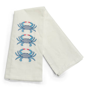 Fishtail Blue Crabs Cotton Towel