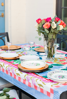 Isla Floral Rectangle Tablecloth
