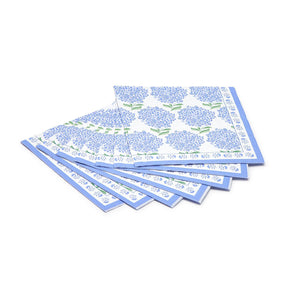 Hydrangea 3-ply Paper Napkins