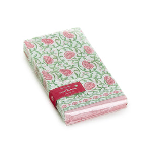 Floral Block Paper Napkins