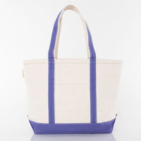Personalized Medium Boat Totes

