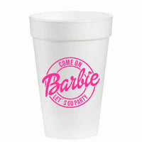 Come on Barbie Let's Go Party Foam Cups