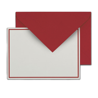 G. Lalo Bordered Everyday Correspondence Set: Raspberry
