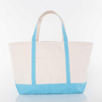 Personalized Large Boat Totes
