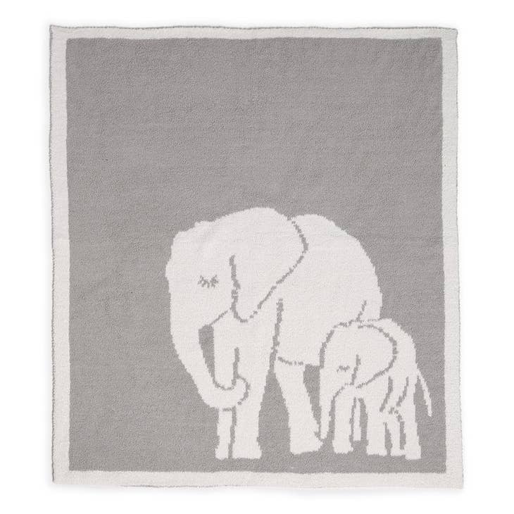Elephant Luxury Soft Baby Blanket