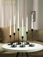 Black Candlestick Holders
