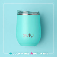 Christmas Plaid Stemless Wine Cup