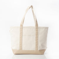 Personalized Medium Boat Totes