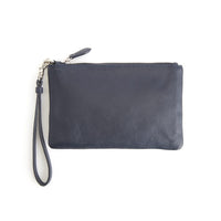 Leather Zip Wristlet
