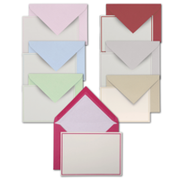 G. Lalo Bordered Everyday Correspondence Set: Raspberry
