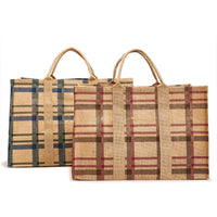 Perfectly Plaid Large Totes
