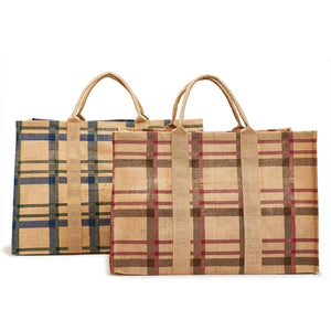 Perfectly Plaid Large Totes