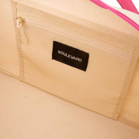 "Margo" Pink Mahjong Tote
