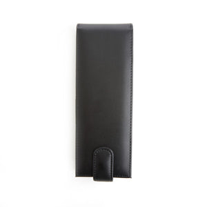 Monogrammed Leather Cigar Flask Set