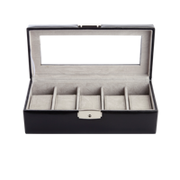 5 Slot Watch Box in Aristo Leather
