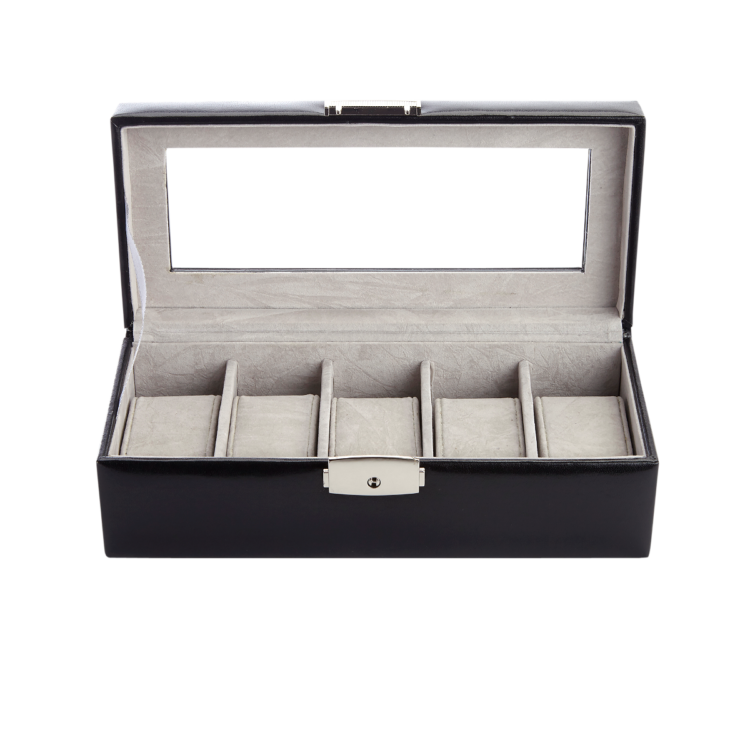 5 Slot Watch Box in Aristo Leather