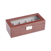 5 Slot Watch Box in Aristo Leather
