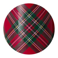 Christmas Plaid Stemless Wine Cup
