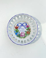 Porcelain Happy Birthday Dish
