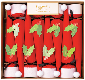 Santa Hat Christmas Cone Crackers