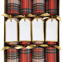 Stewart Tartan Christmas Crackers