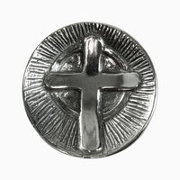 Cross Pewter Ring Dish