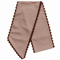 Gingham Sashes with Trim
