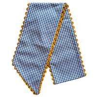 Gingham Sashes with Trim
