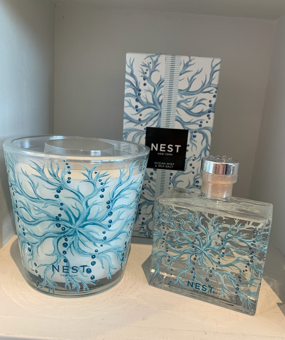 Nest Ocean Mist & Sea Salt Decorative Collection 3 wick Candle