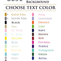 Vintage Grammar Chart Clipboard